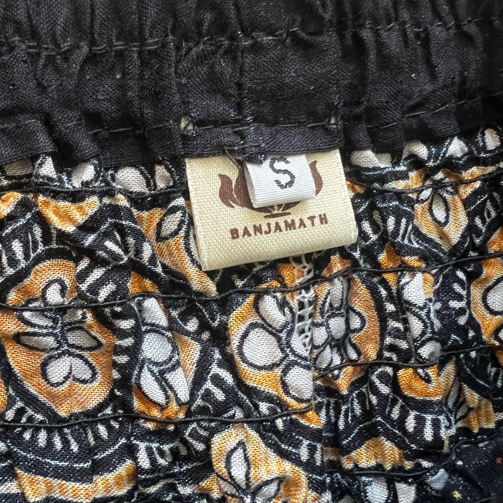Funky Boho Multi-Color Design Full A-Line Skirt - Picture 5 of 5